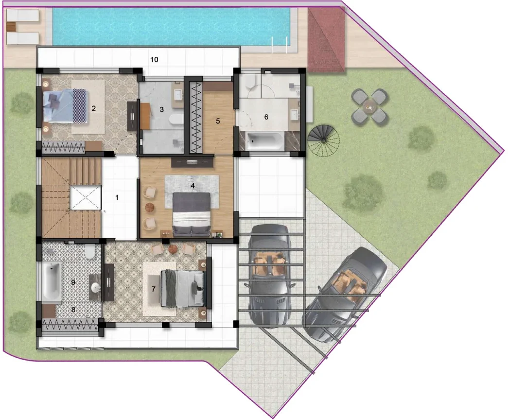 Ghaf Woods ground floor plan